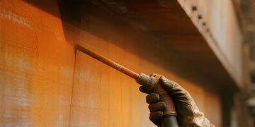 工业精炼炉内壁改造